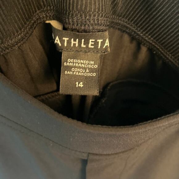 EUC $99 Athleta Brooklyn Mid Rise Ankle Pant Black Size 14 - Picture 6 of 7